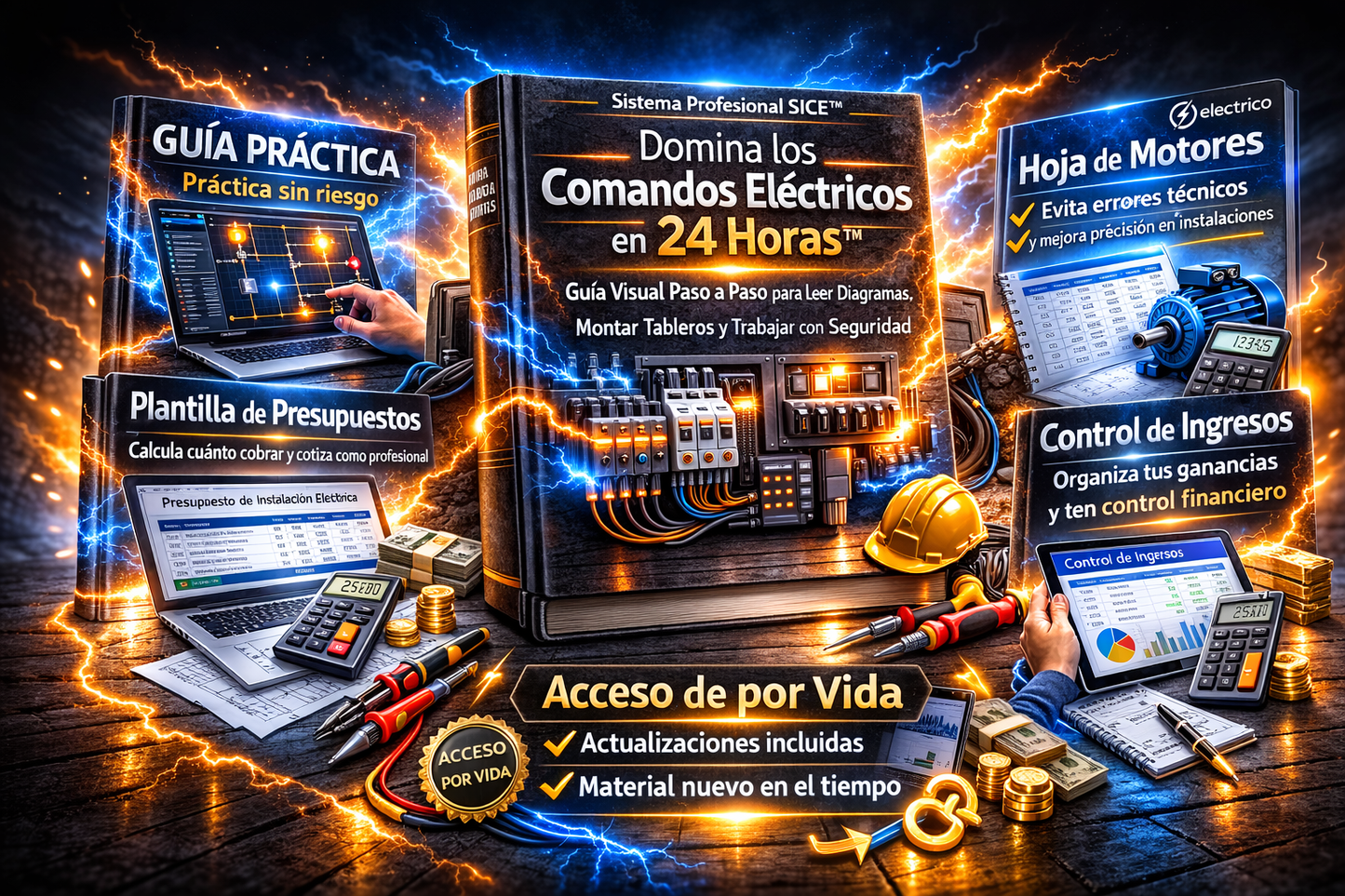 Domina los Comandos Eléctricos en 24 Horas
